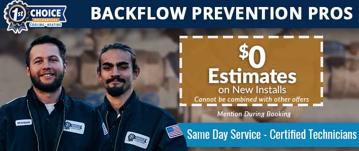phoenix Backflow Prevention 1st Choice Mechanical