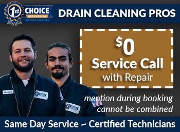 phoenix Drain Clearing  1st Choice Mechanical