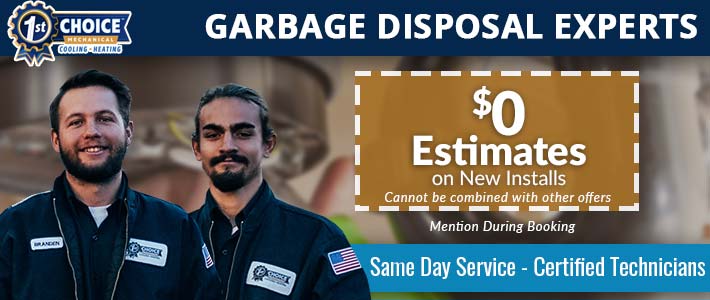 phoenix Garbage Disposal Repair & Install 1st Choice Mechanical