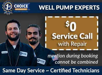 phoenix Well Pump Repair & Install 1st Choice Mechanical